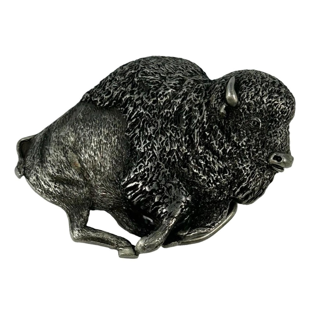 Bergamot Brass Works 1980 Z-145 Bison Buffalo Belt Buckle